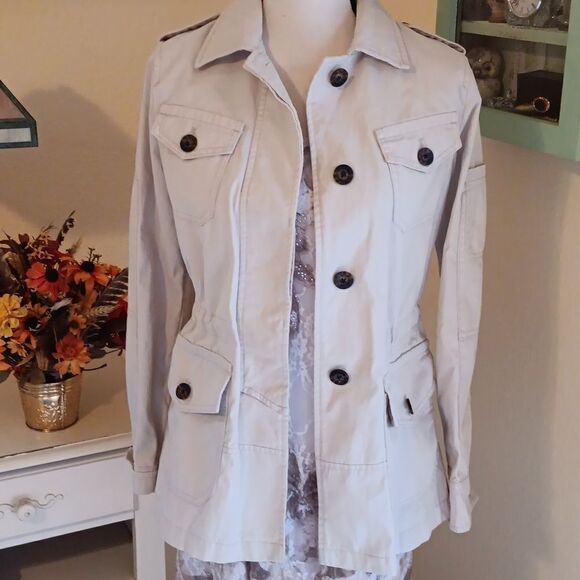 Banana Republic Cotton  Bush Jacket - Picture 1 of 12